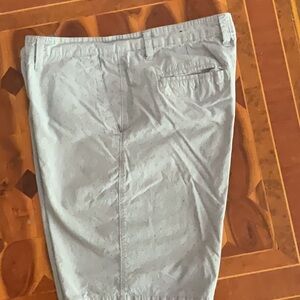 London Fog Gray Flat Front Tailored Shorts